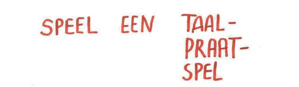 Speel Een Taal En Praat Spel 3